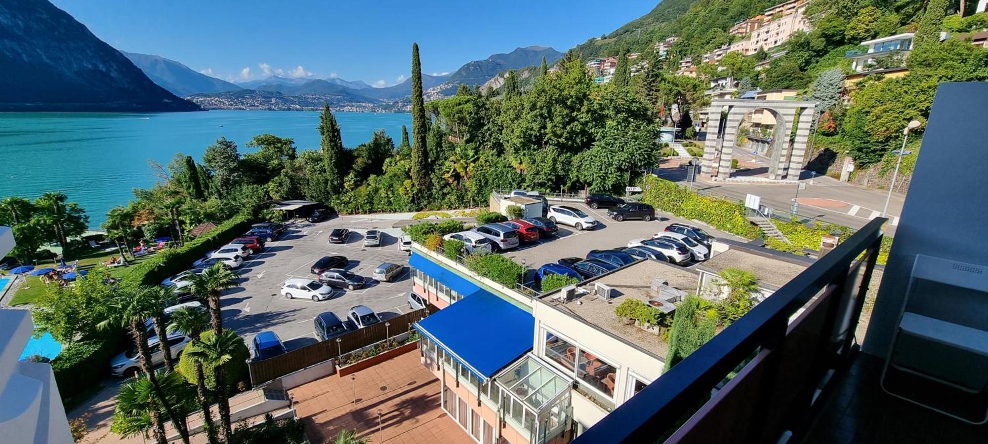 Bianca Apartment Bissone Exterior foto